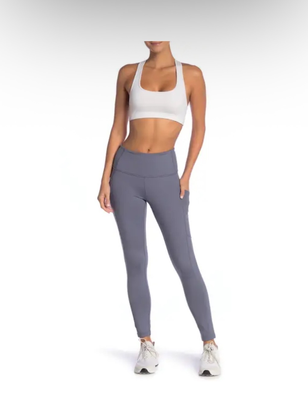 Z by Zella High Waist 7/8 Daily Pocket Leggings
Sz Small—GREY FOLKSTONE